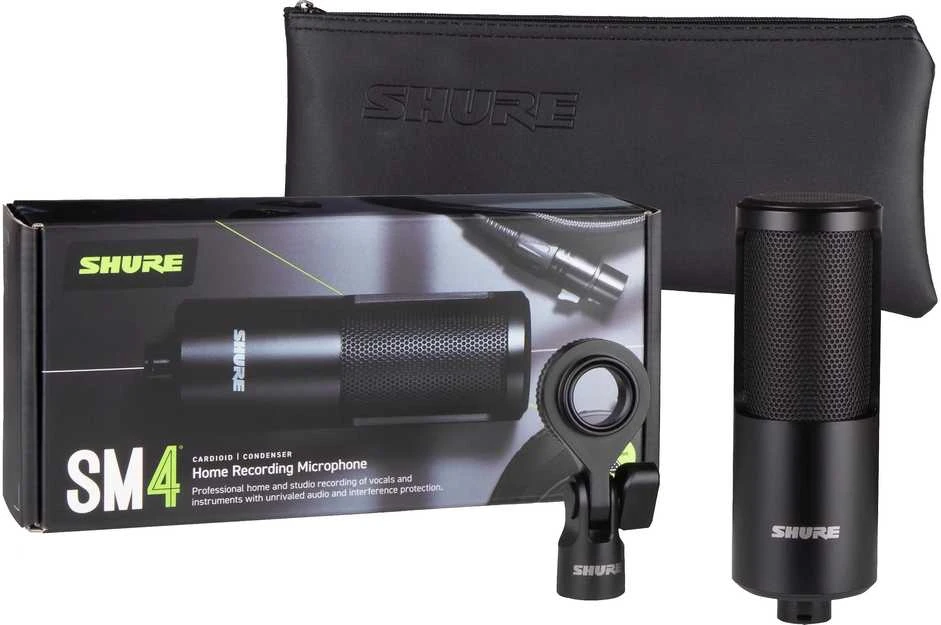 Shure SM4-K - kondensacinis mikrofonas, išorinis poliarizuotas