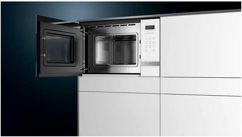 Mikrobangų krosnelė Siemens BF525LMW0 Einbau-Mikrowellengerät baltas