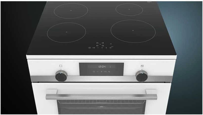 Orkaitė Siemens HL9S5E020U iQ500 induktioliesi, valkoinen
