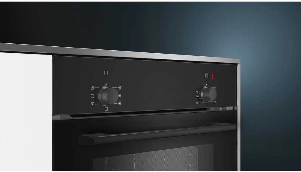 Siemens iQ100 (HB010FBA1) uuni, musta