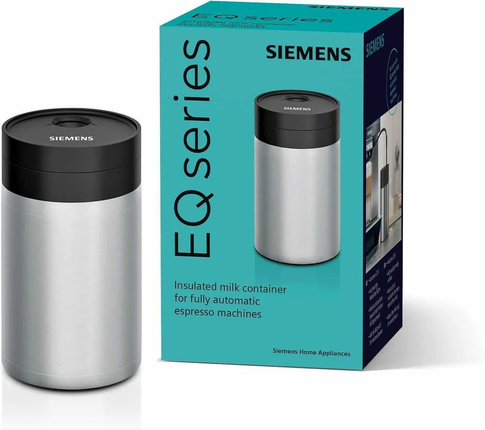  Izoliuotas indas pienui su aukštos klasės metaline danga SIEMENS TZ80009N