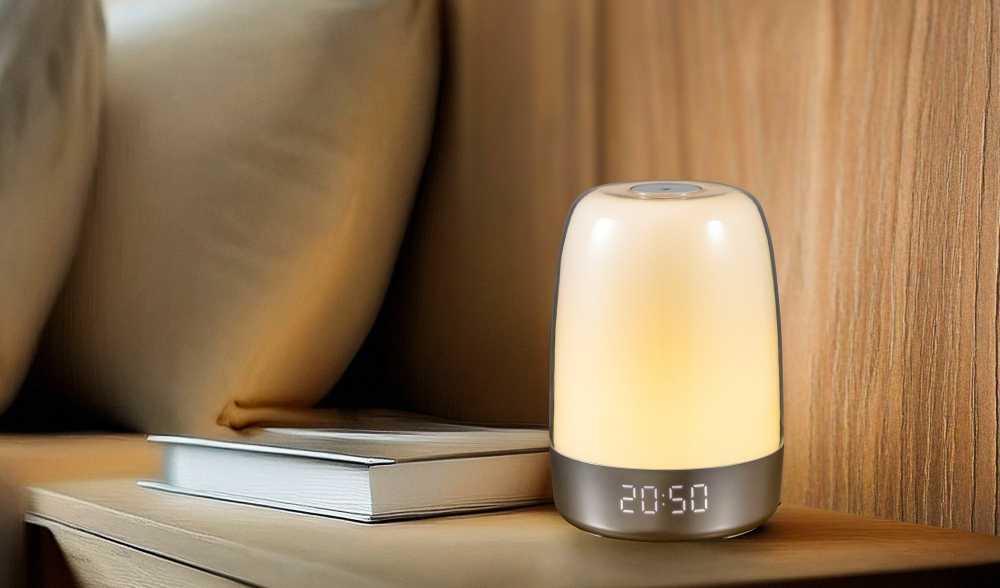 Sieninis šviestuvas Ströme Morning Wake-up Light -herätysvalo