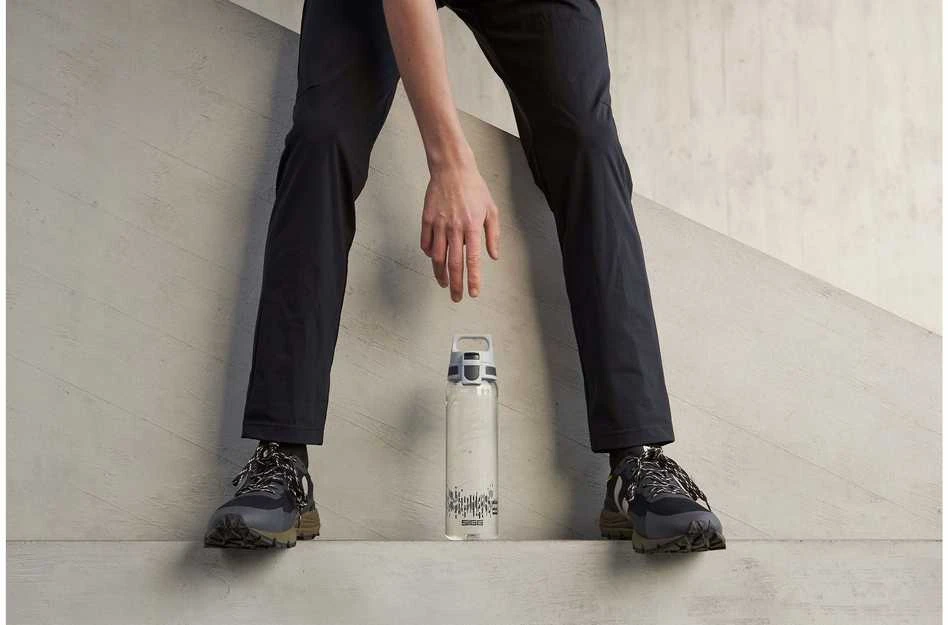 Gertuvė SIGG Total Clear ONE MyPlanet 0,75 L | pilka