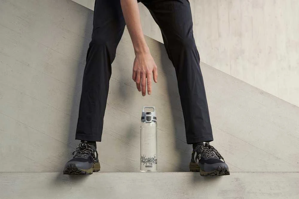 Gertuvė SIGG Total Clear ONE MyPlanet 0,75 L | pilka