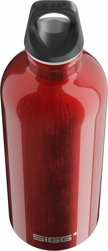 Gertuvė SIGG Alu Drinking Traveller 0.6L, raudona