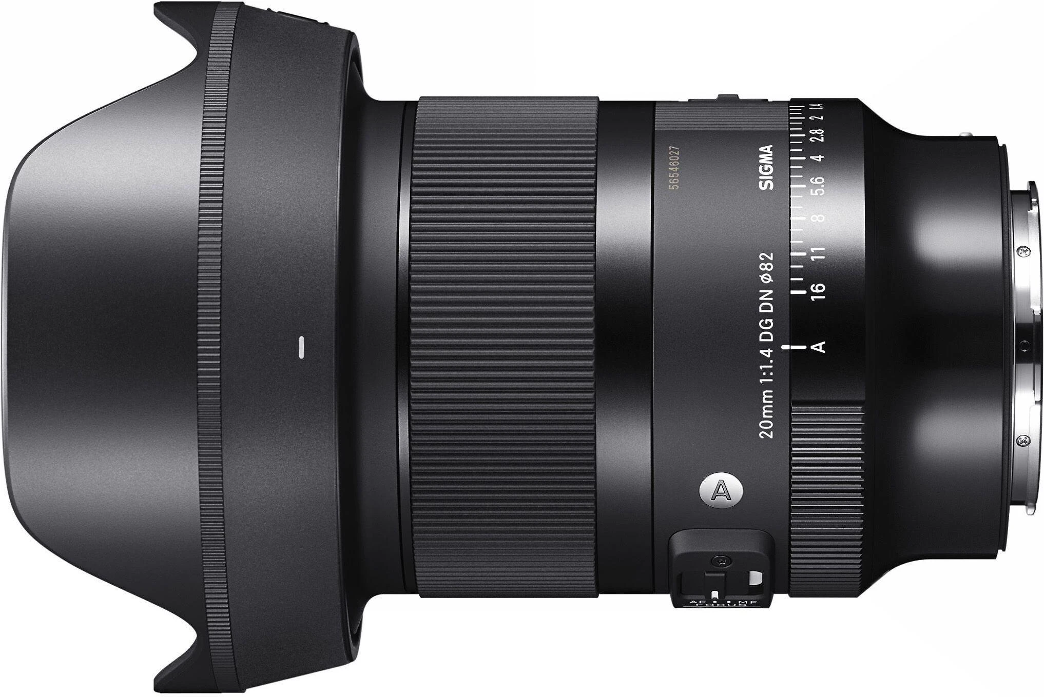 Objektyvas Sigma 20mm F1.4 DG DN | Menas | Sony E-mount