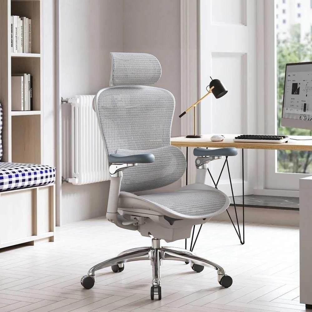 Ergonominė biuro kėdė Sihoo Doro C300, Balta