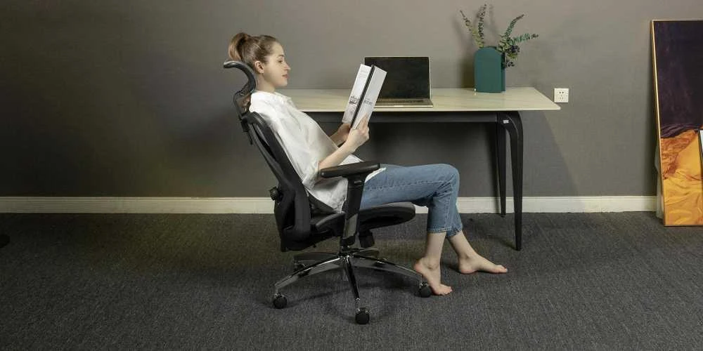 Ergonominė biuro kėdė Sihoo M57, Pilka