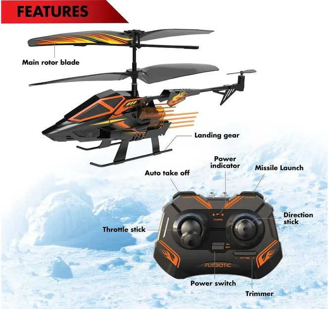 Dumel FLYBOTIC RC Sraigtasparnis „Hover Blast“