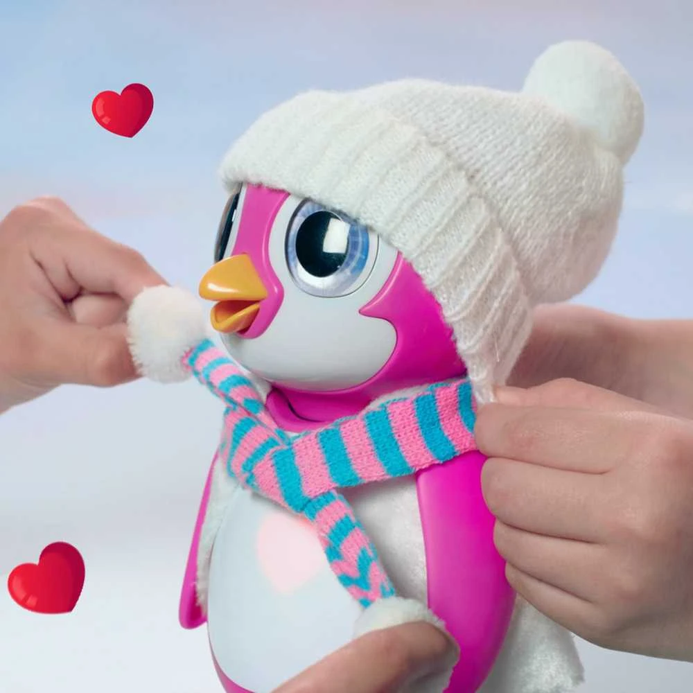 Interaktyvus pingvinas „Rescue Penguin”, Silverlit, rožinės spalvos