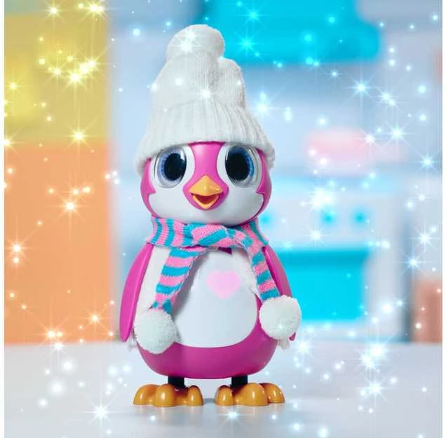 Interaktyvus pingvinas „Rescue Penguin”, Silverlit, rožinės spalvos