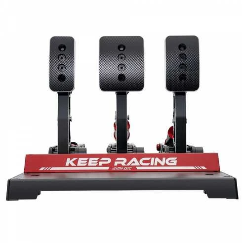 SIMAGIC modulinis pedalų komplektas su 100 kg apkrovos davikliu ir Holo jutikliu, S303