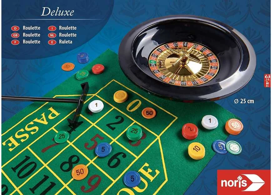 Simba Dickie Group Noris Deluxe ruletti, 25 cm