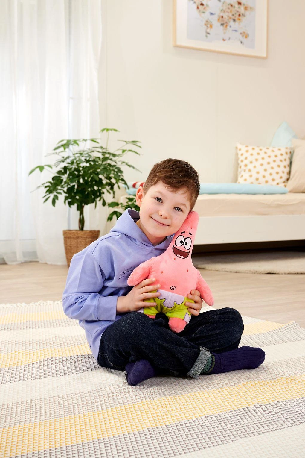 Simba Kempiniukas Squanty talismanas Patryk Starfish Pliušas 35 cm