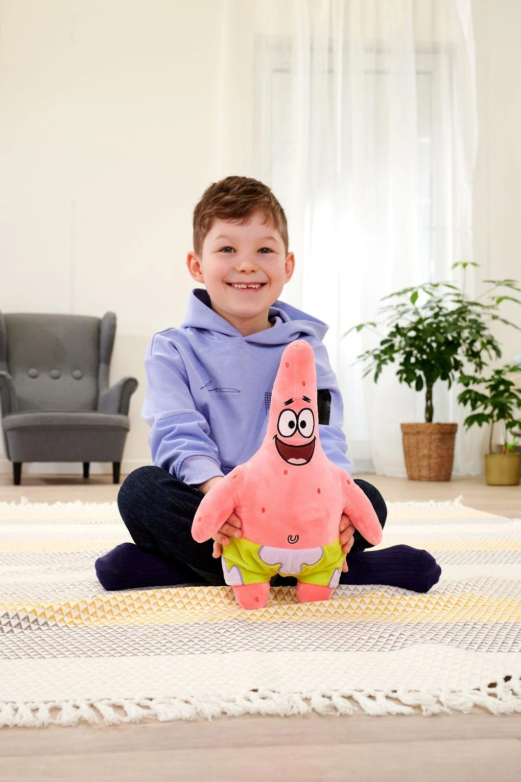 Simba Kempiniukas Squanty talismanas Patryk Starfish Pliušas 35 cm