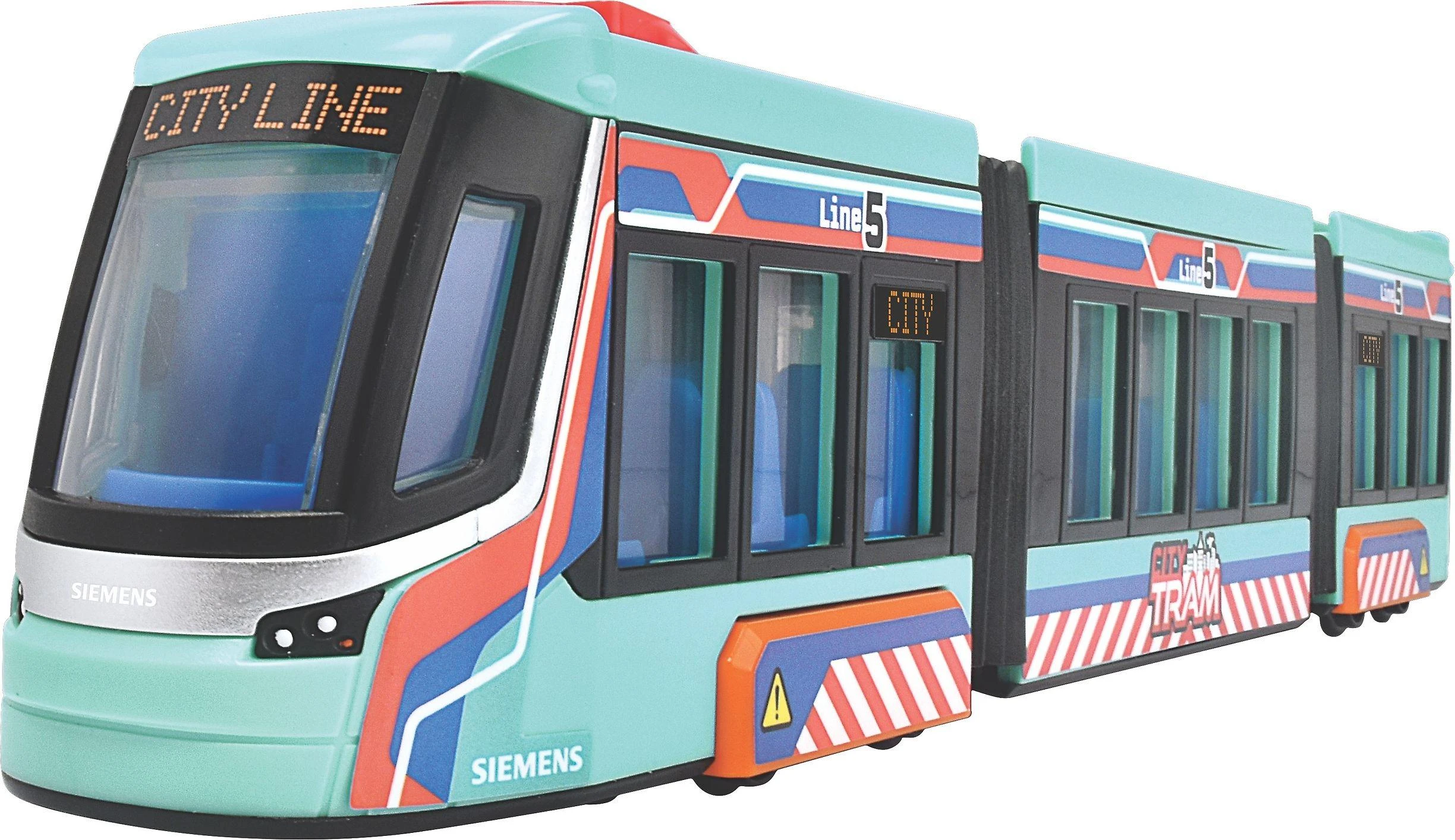 Dickie Važiuoklė City Siemens tramwaj 40 cm