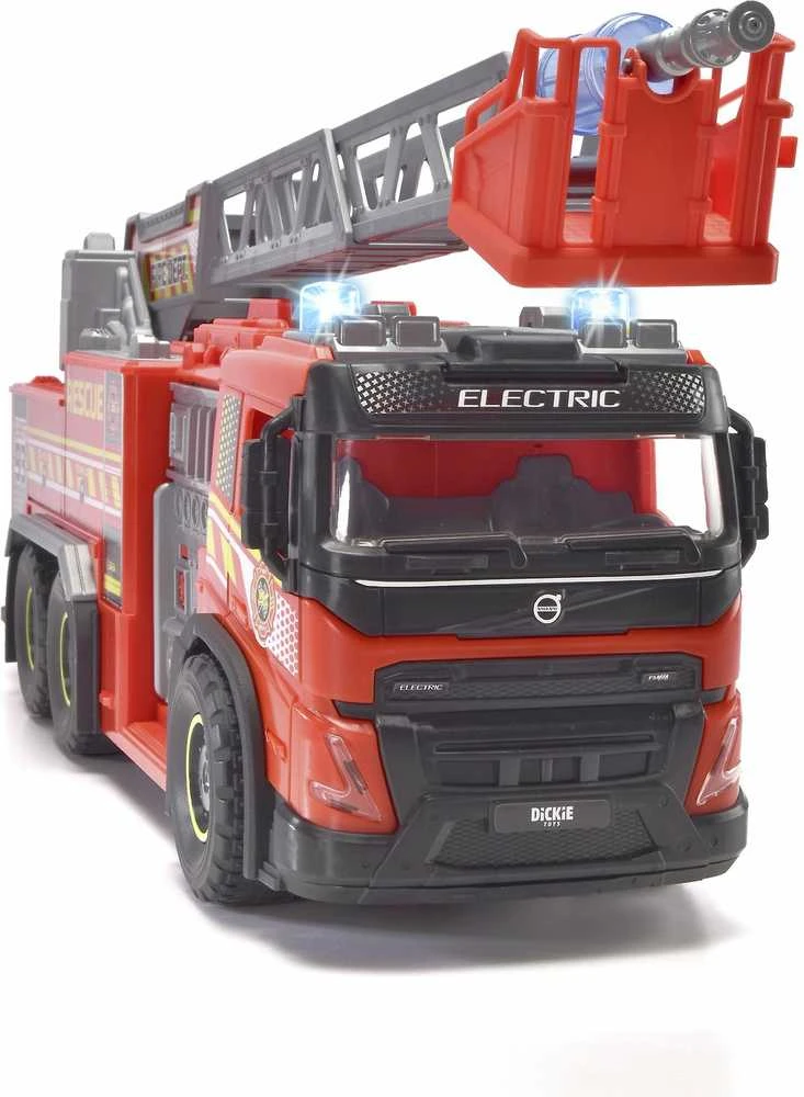 Gelbėjimo automobilis Dickie Volvo Big Raudona Fire Engine, 51 cm