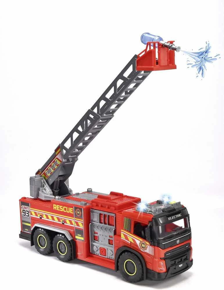 Gelbėjimo automobilis Dickie Volvo Big Raudona Fire Engine, 51 cm