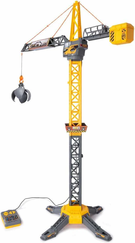 Simba Didelis kranas Nuotoliniu būdu valdomas 110 cm besisukantis kranas + nuotolinio valdymo pultas