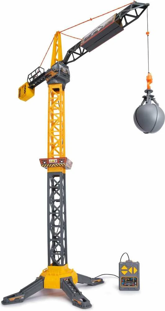 Simba Didelis kranas Nuotoliniu būdu valdomas 110 cm besisukantis kranas + nuotolinio valdymo pultas
