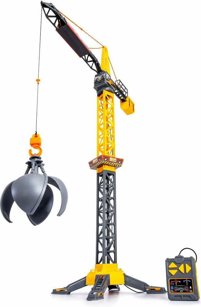 Simba Didelis kranas Nuotoliniu būdu valdomas 110 cm besisukantis kranas + nuotolinio valdymo pultas