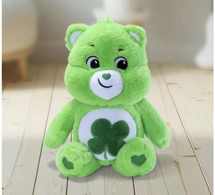Simba Toys SIMBA pliušinis žaislas „Care Bears“ – sėkmės meškiukas, 35 cm