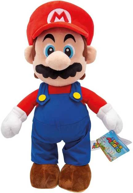 Simba Minkštas pliušinis Super Mario žaislas 50 cm