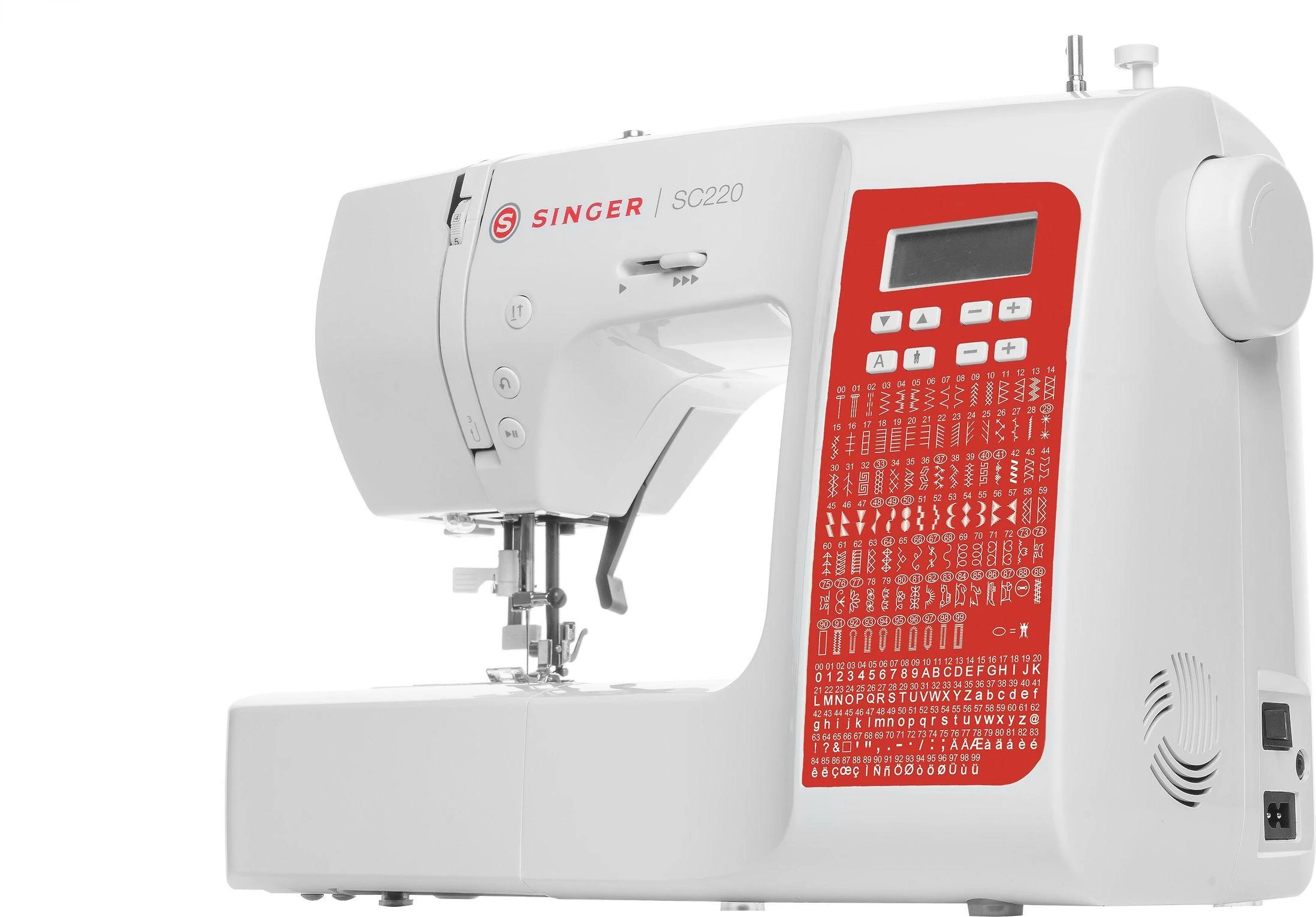 Siuvimo mašina Singer SC220-RD -ompelukone