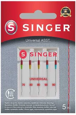 Singer Dainininkas | Universali adata ASST 5PK audiniams audiniams