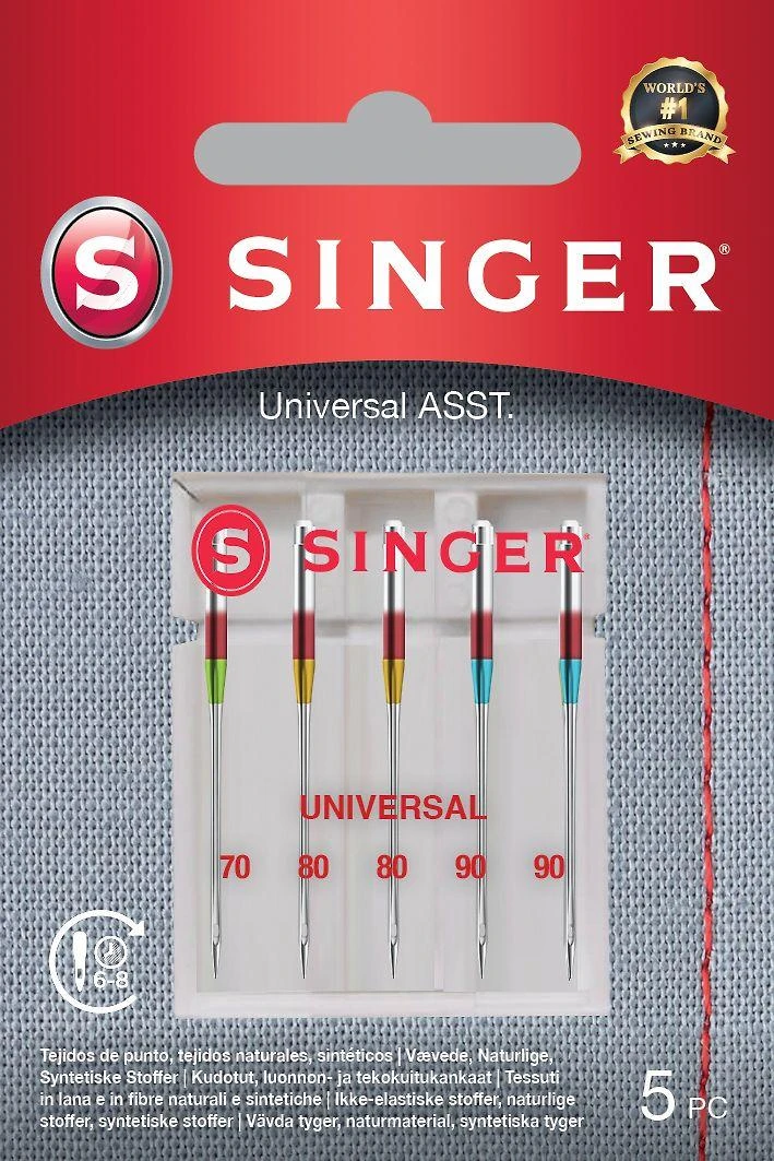 Singer Dainininkas | Universali adata ASST 5PK audiniams audiniams