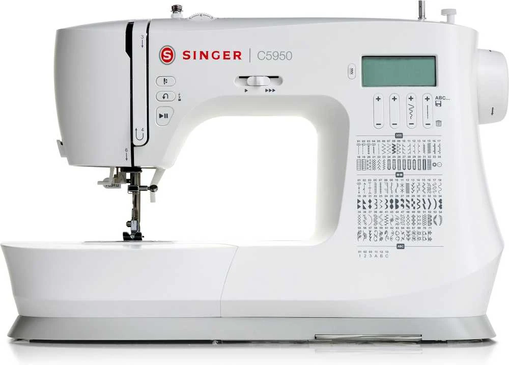 Siuvimo mašina Singer C5955, Balta