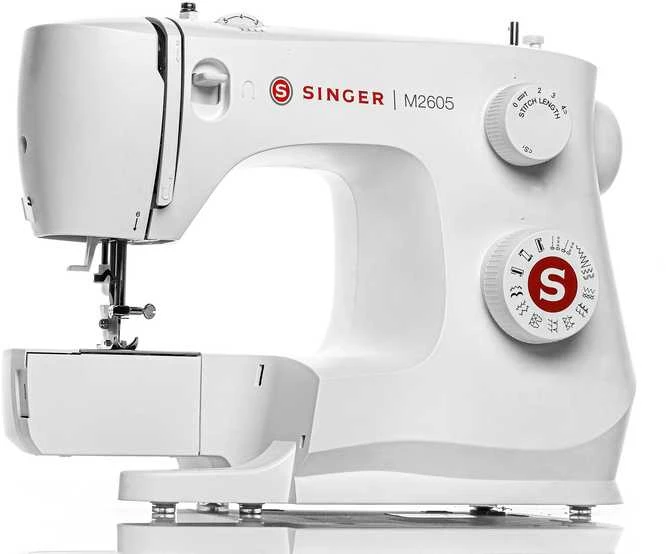 Singer Dainininkas | Siuvimo mašina | M2605 | Siūlių skaičius 12 | Baltas