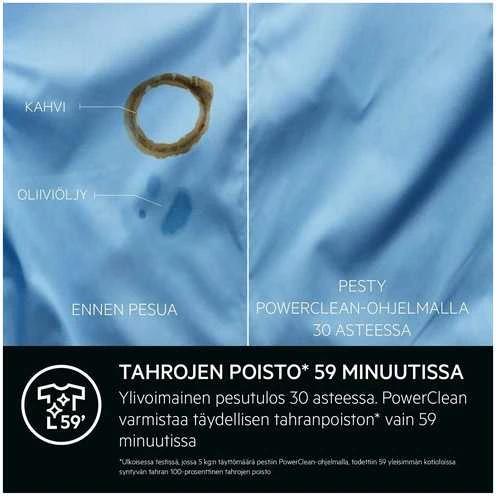 Skalbimo mašina AEG 8000 PowerCare kuivaava pyykinpesukone (LWR834G96T)