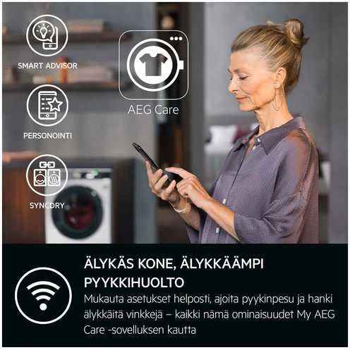 Skalbimo mašina AEG Vaskemaskine LR934L16S