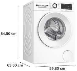Skalbimo mašina Bosch WGG256ZZSN Serija 6, Skalbyklė, pakraunama iš priekio, 10 kg, maks. 1600 aps./min.