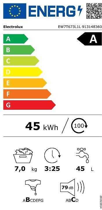 Skalbimo mašina Electrolux EW7T673L1L PerfectCare 700
