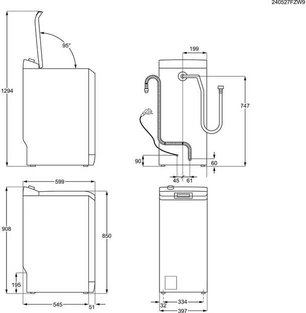 Skalbimo mašina „Electrolux Perfect Care 600“ (EW6T462O4O)