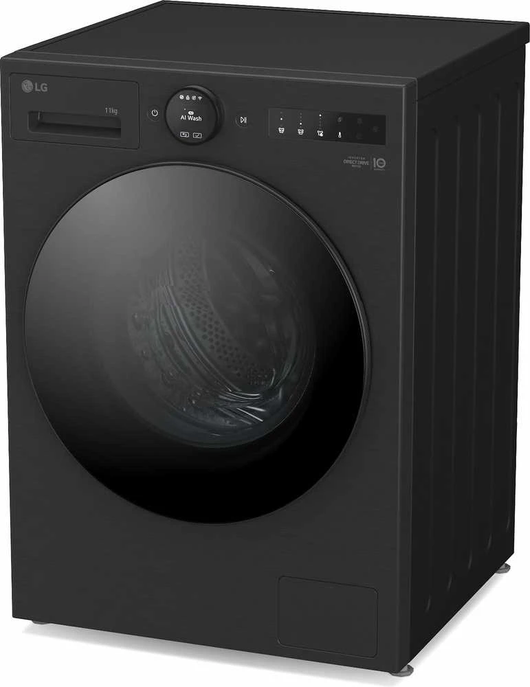 Skalbimo mašina LG F4X7011TBB pyykinpesukone, musta