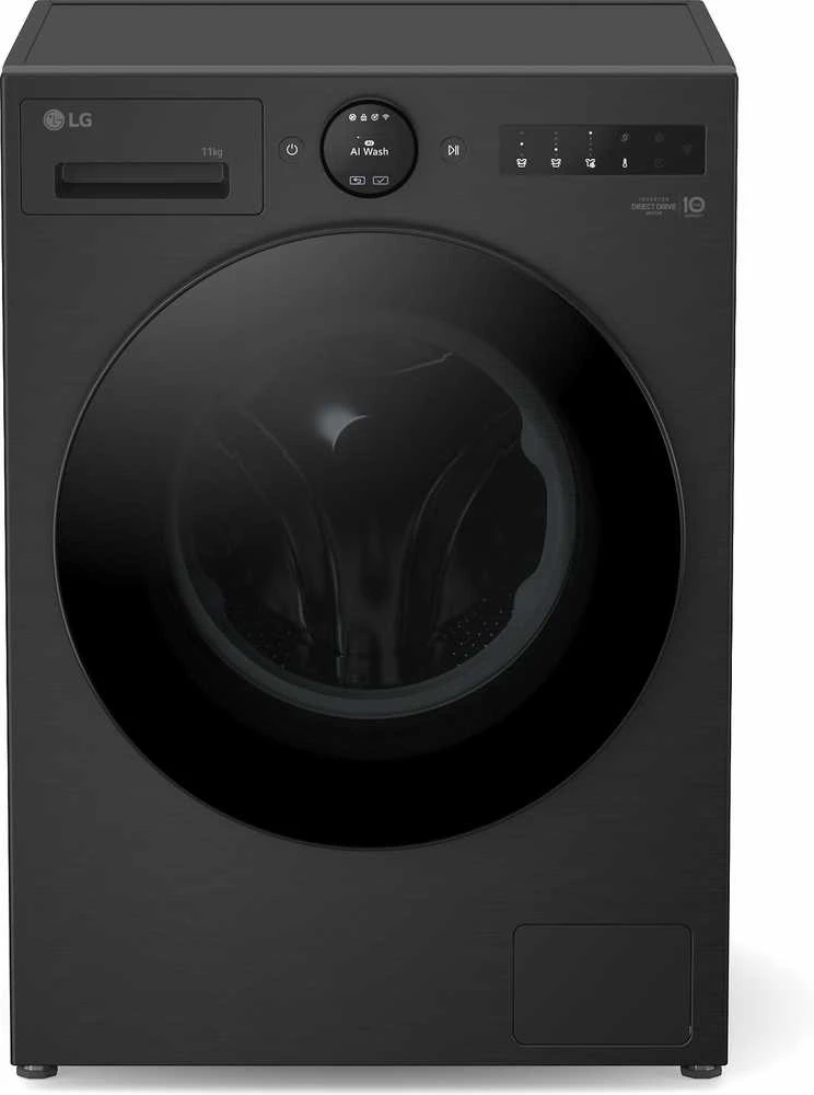 Skalbimo mašina LG F4X7011TBB pyykinpesukone, musta