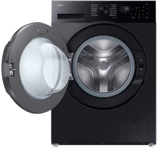 Skalbimo mašina Samsung WD11DG5B15BBEE kuivaava pyykinpesukone, musta