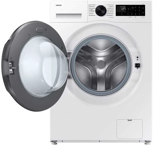 Skalbimo mašina Samsung WD11DG5B15BEEE edestä täytettävä pyykinpesukone, valkoinen