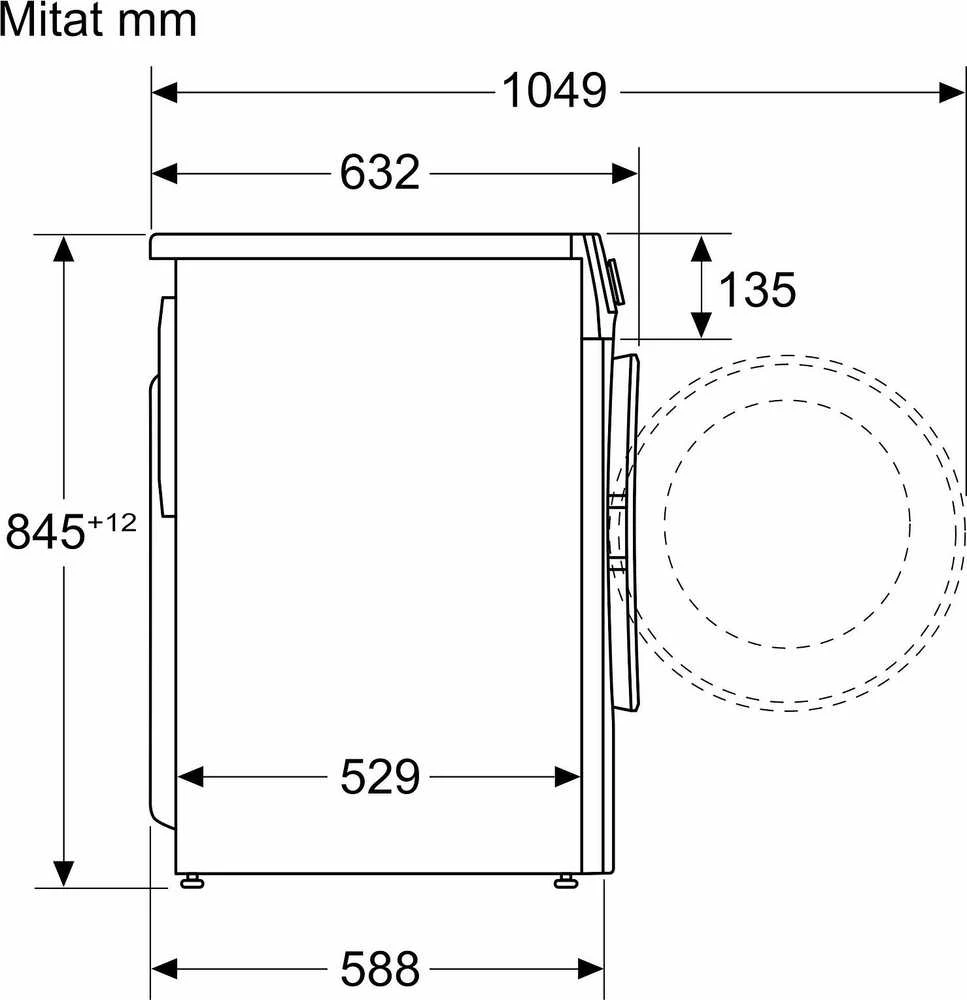 Skalbimo mašina Siemens iQ500 pyykinpesukone, WG44G2FKDN