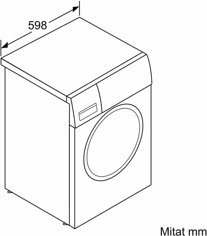 Skalbimo mašina Siemens iQ500 pyykinpesukone, WG44G2FKDN