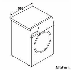 Siemens Skalbimo mašina WG54G2ZODN