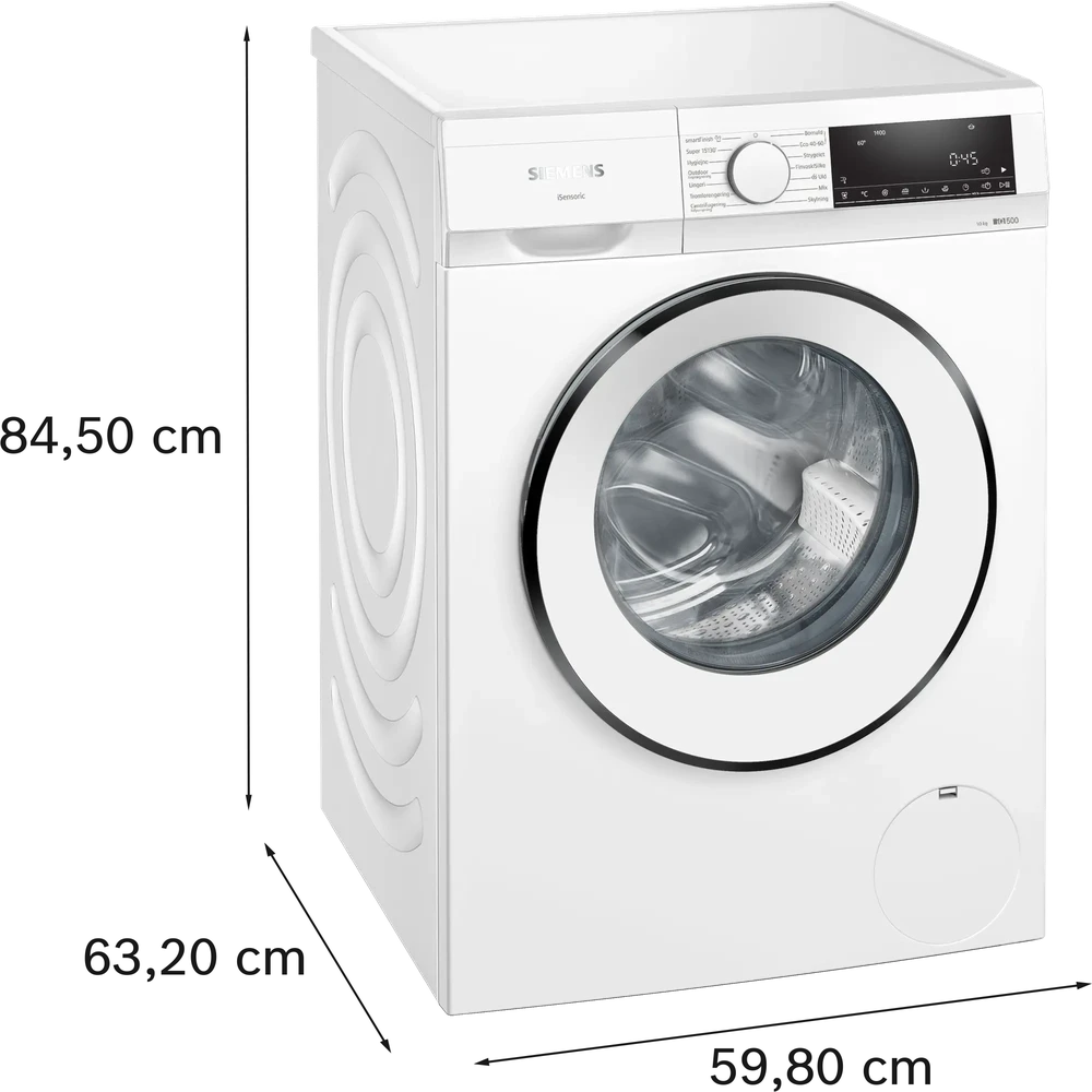 Skalbimo mašina Siemens WG54G2ZWDN iQ500, 10 kg