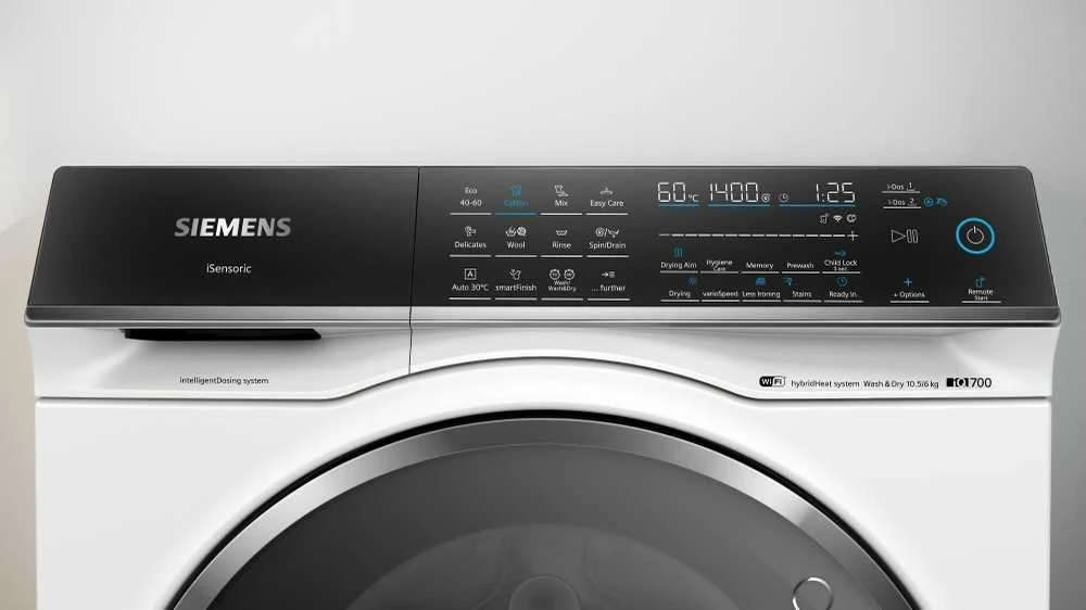 Skalbimo mašina Siemens WN54C2A0DN iQ700 kuivaava pesukone