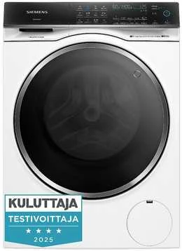 Skalbimo mašina Siemens WN54C2A0DN iQ700 kuivaava pesukone