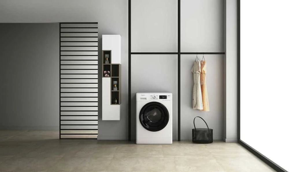 WHIRLPOOL Skalbimo mašina - Dryer FFWDB 864349 BV EE, 1400 rpm, Energy class D, 8kg - 6kg, Gylis 54 cm, Inverter motor, Steam Refresh