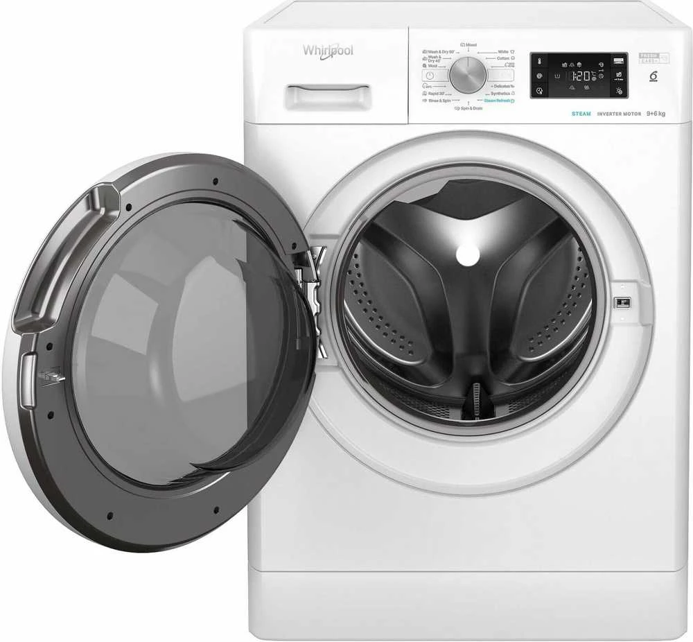 Skalbimo mašina Whirlpool FFWDB 964489 WV EE kuivaava pesukone