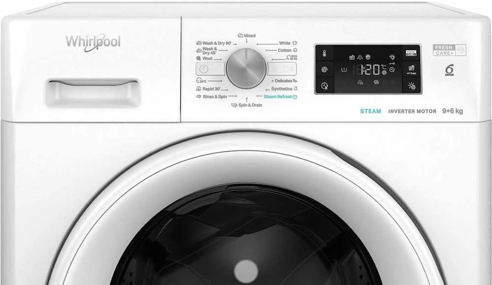 Skalbimo mašina Whirlpool FFWDB 964489 WV EE kuivaava pesukone